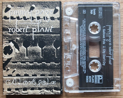 ROBERT PLANT / JIMMY PAGE - GALLOWS POLE (FONTANA PPMC2) 1994 UK CASSETTE SINGLE