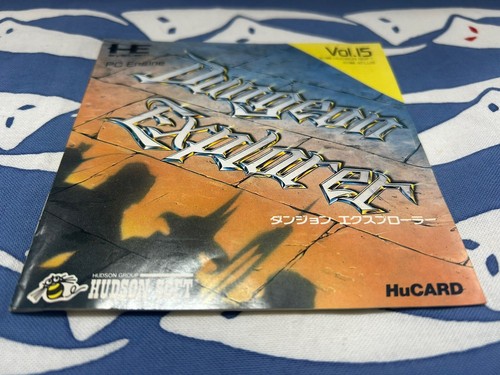 Dungeon Explorer PC Engine Hu Card PCE Hudon HC 63015 Japan JP Game VG Via - Picture 7 of 11