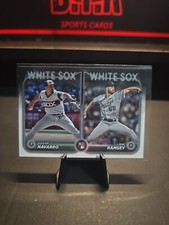 2024 Topps Update #US128 Lane Ramsey / Edgar Navarro RC Chicago White Sox