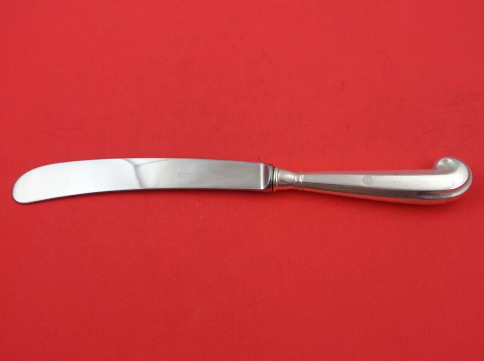 Нож Queen Anne Williamsburg от Stieff Sterling обычный пистолетная рукоять 9 1/8 дюйма - Изображение 2 из 3