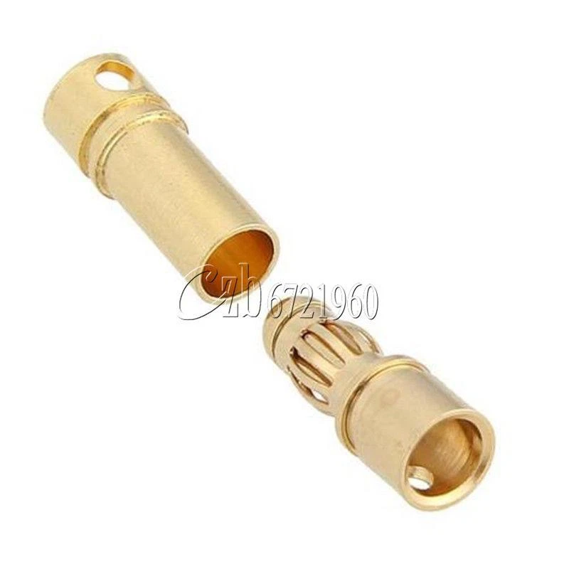 40PCS 20 Pairs RC 3.5mm Male/Female Gold-plated Bullet Banana Plug Connector Set - Image 4 of 4