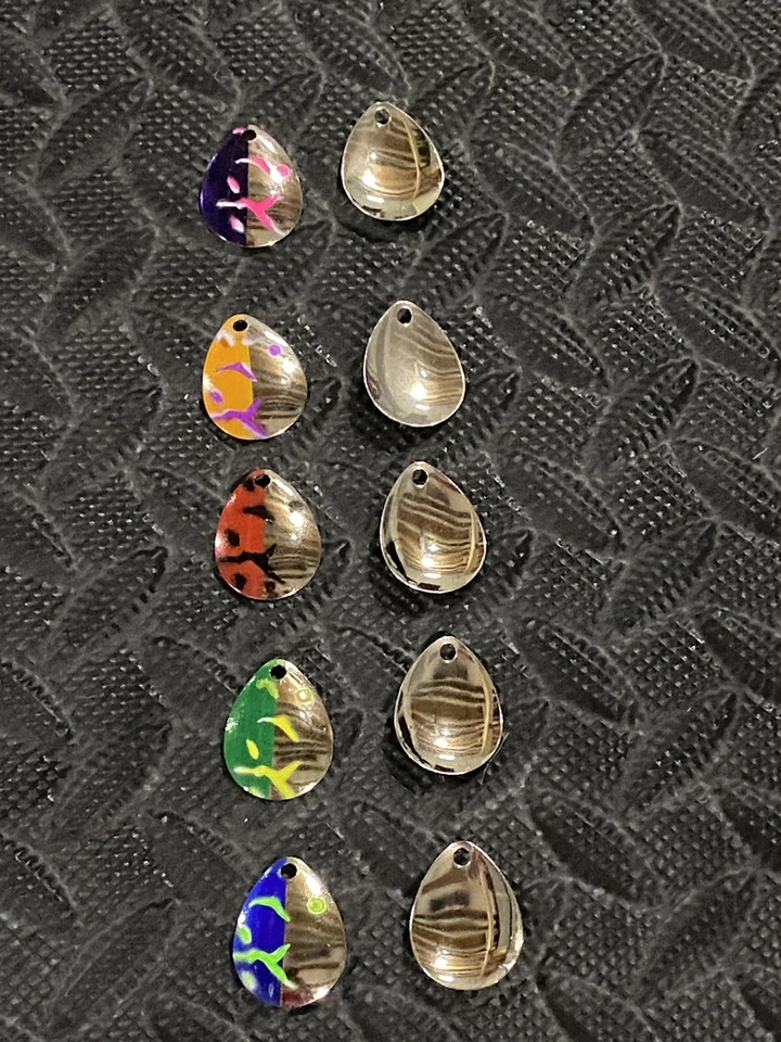 North Coast Lure Walleye Crawler Harness 5 Pack Dbl Hook Colorado Blade 3 - Image 2 of 4