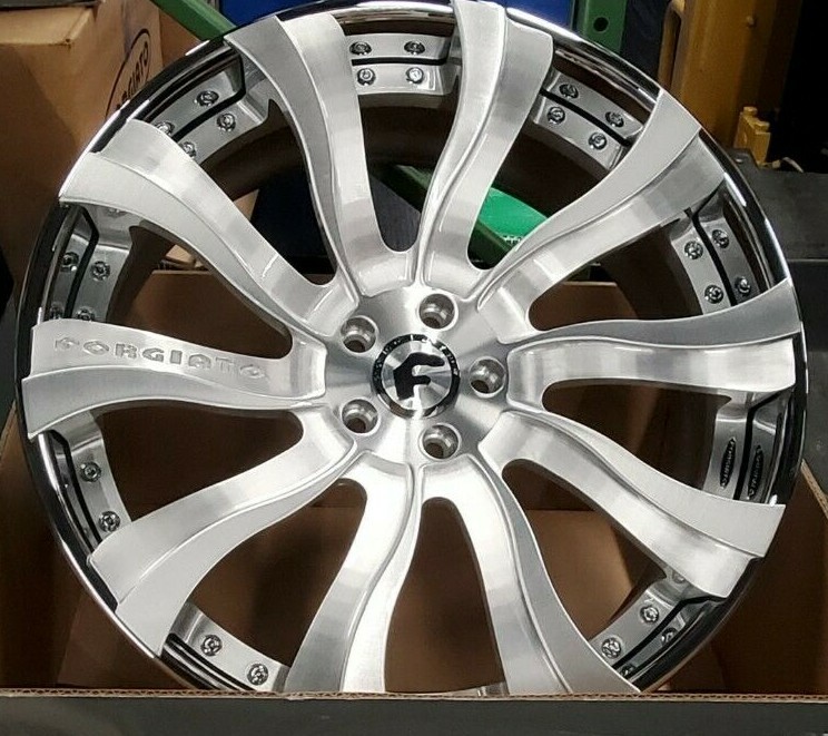 22" FORGIATO INFERNO MERCEDES S580 S550 S63 BENTLEY GT AUDI A7 A8 BMW i8 750 850