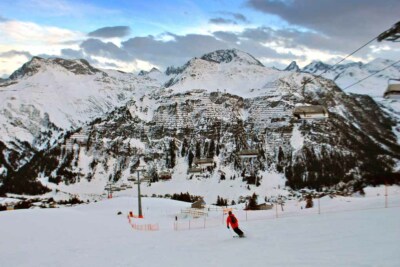 Lech am Arlberg Vorarlberg Österreichische Alpen Österreich Berg Foto Bild
