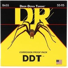 DR Strings DDT-55 Drop-Down Tuning Stainless ...