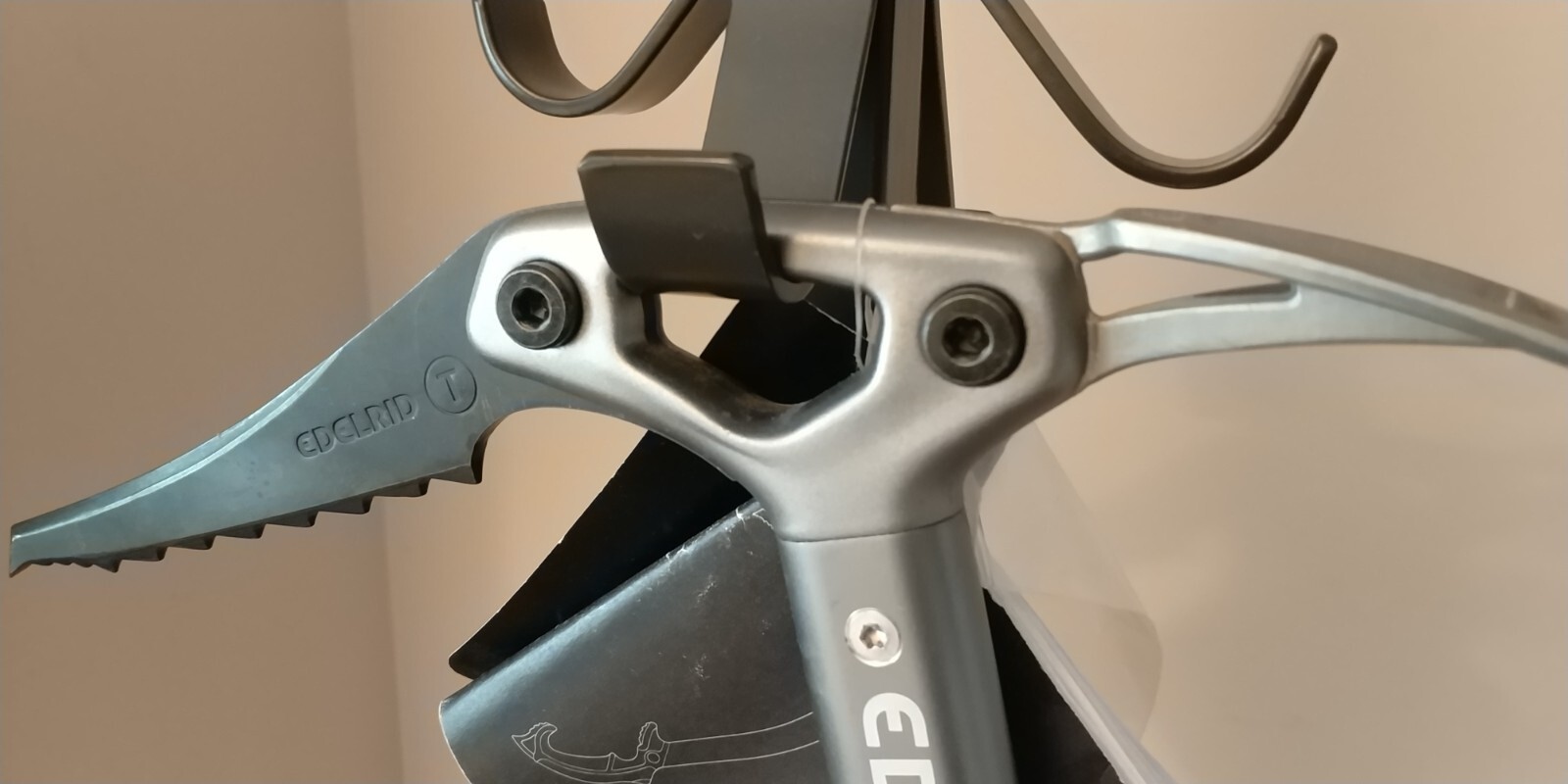 Edelrid raid - piolet técnico ultraliviano 50 cm