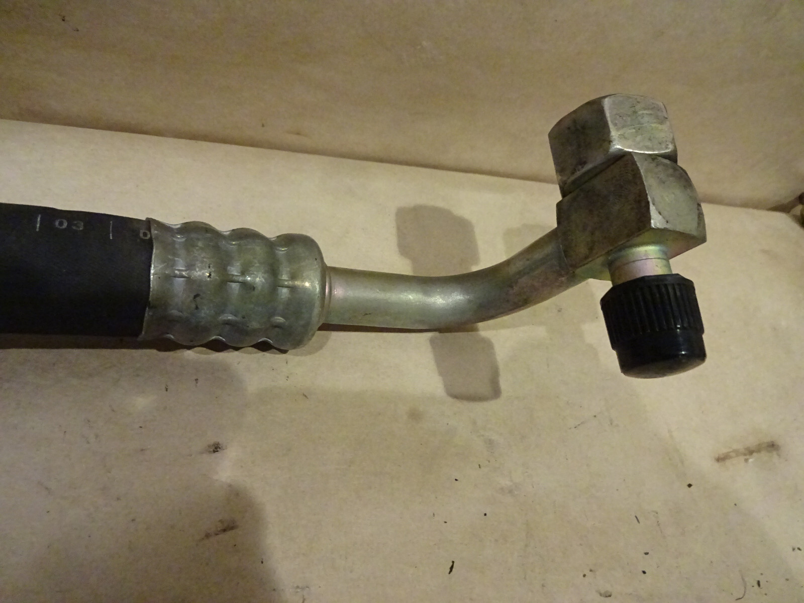 Ferrari 355 - AC Pipe/Hose From Evaporator To Underfloor Pipe - P/N 62964900