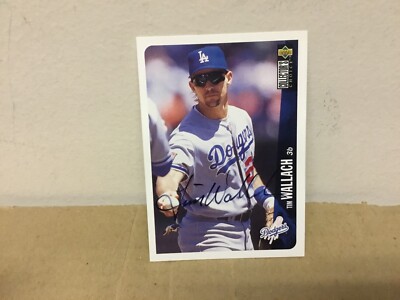 Tim Wallach Autographed Card - 1996 Collectors Choice Baseball - Dodgers