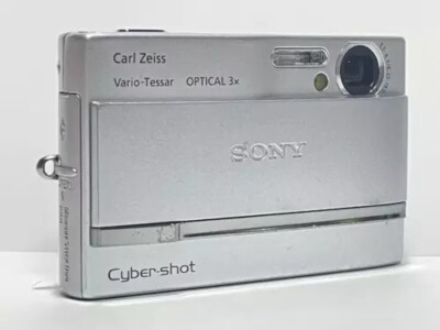 Sony Cyber-shot DSC-T9 6.0MP CCD Vintage Digital Camera 100
