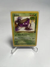 Grimer 57/82 Vintage Pokemon Card Team Rocket Set Unlimited WOTC 2000 NM
