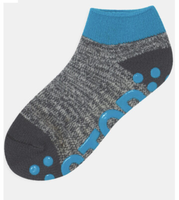 Kinder Hüttenschuhe Socken 2 Paar super bequeme Anti Rutschsocken EU 27-30 Qualität CAMANO