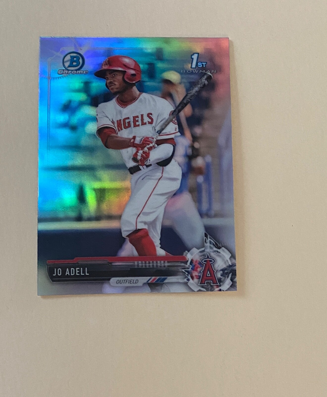 2017 Bowman Draft Chrome Refractor Jo Adell #BDC-95 Rookie RC #P7257