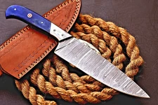 CUSTOM HAND MADE FORGED DAMASCUS STEEL CHEF KNIFE KITCHEN KNIFE SS 27