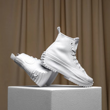 Converse Run Star Hike High Triple White for Sale | Authenticity