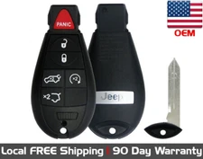 Lot of 1x Factory OEM Genuine Keyless Entry Remote Key Fob for Jeep