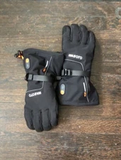 WASOTO Heat Engineered Black Unisex Ski Gloves Outdoor Gorpcore Size L