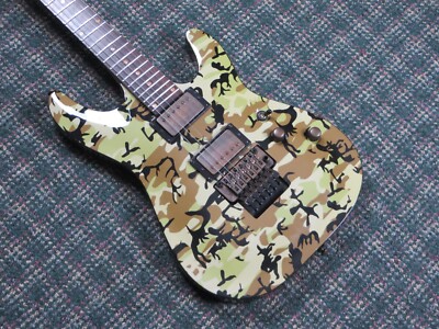 2009 Schecter Limited Edition C1 FR Camo!