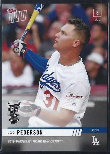 2019 Topps Now HRD-5 Joc Pederson
