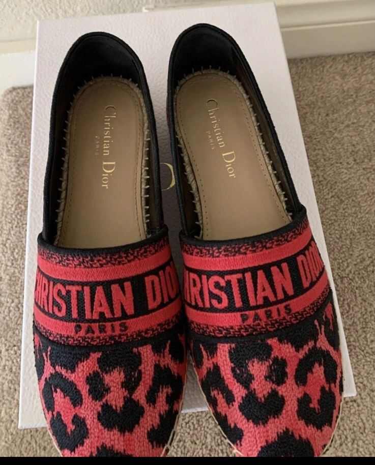 CHRISTIAN DIOR Espadrille 8 1/2 Reg. Prix 850, + taxes