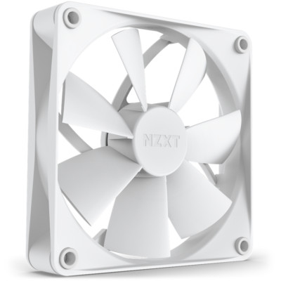 NZXT F120P Static Pressure Fans - RF-P12SF-W1 - Powerful Cooling 120mm