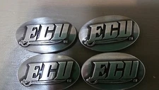 East Carolina University ECU Pirates Lot of 4 Conchos with Screws 1 3/4" Wide
