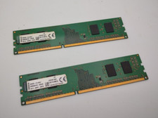 Two 2 Kingston KVR16N11S6/2  2GB DDR3-1600 CL11 SDRAM 240-Pin