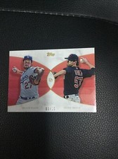2021 Topps On Demand Dynamic Duals #11 Trevor Bauer Shane Bieber Red /10