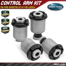 4Pcs Front Lower Control Arm Bushing Kit for Ford Expedition 07-14 F-150 Lincoln