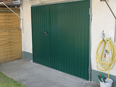 Zweiflüglige TOR  ;  DOPPELFLÜGELTOR  fur : garage  carport  lager    sehr stark