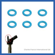 AUDI A6 A7 3.0 TDI Diesel Bosch Injectors fuel return Leak Off O ring seal x 6