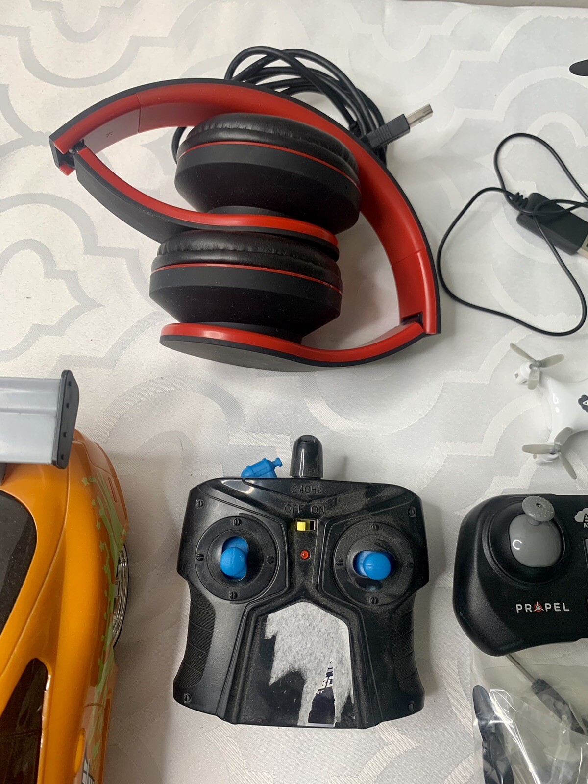 Kids RC Car Helicopter Mini Drone Toys Lot Headphones eBay