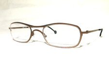 l.a. Eyeworks New - NOS, Titanium Metal, Slim Golden Copper 553 eyeglasses