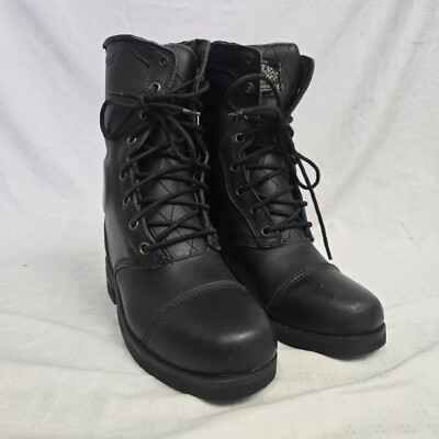 Roland Sands Designs WP Cajon Women's Motorcycle Boots US 4 *CLOSEOUT Was $300 *