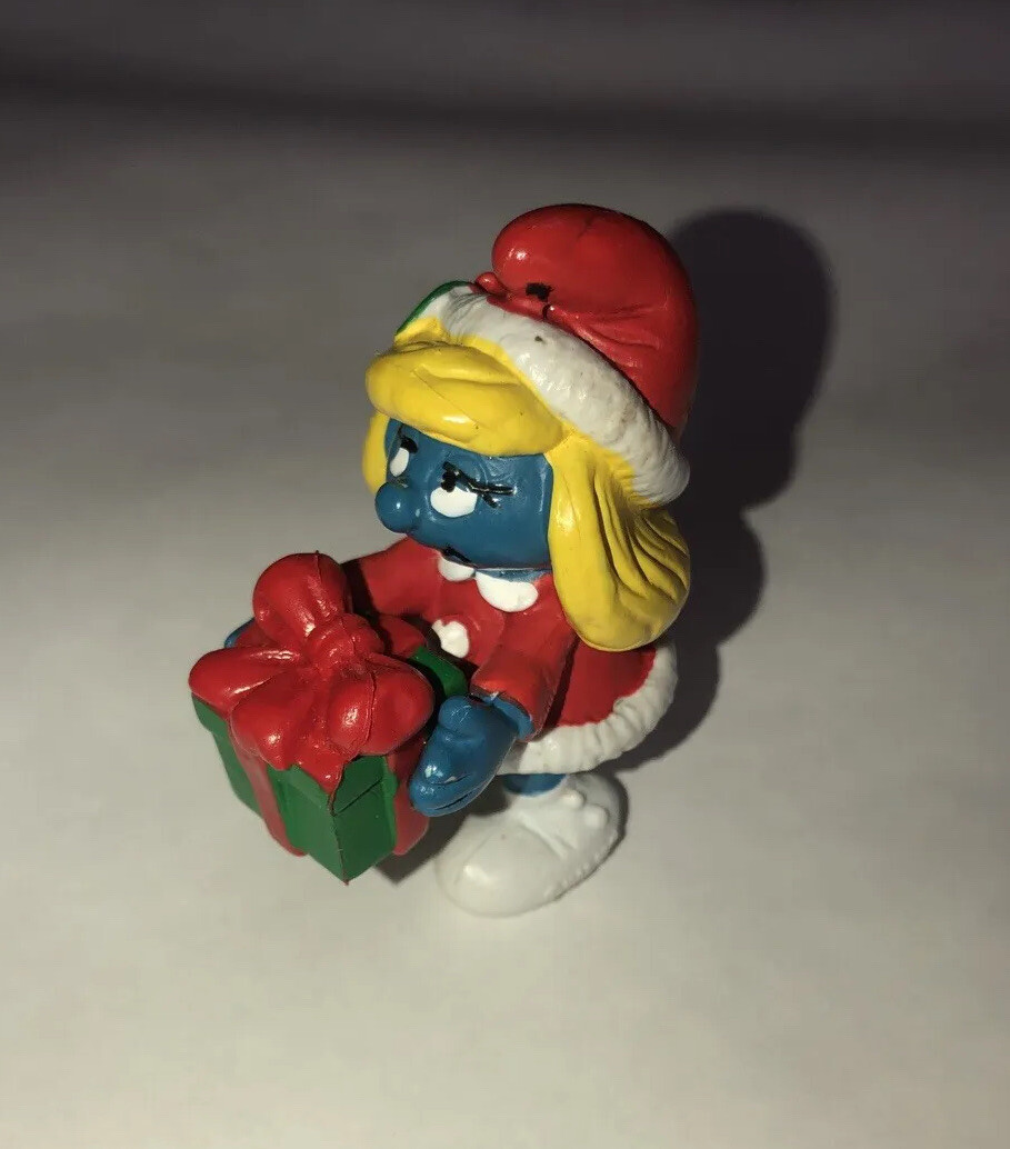 Figurine Schtroumpfette Prieuse De Noël 51911 - Schleich - Collection BD - Portugal