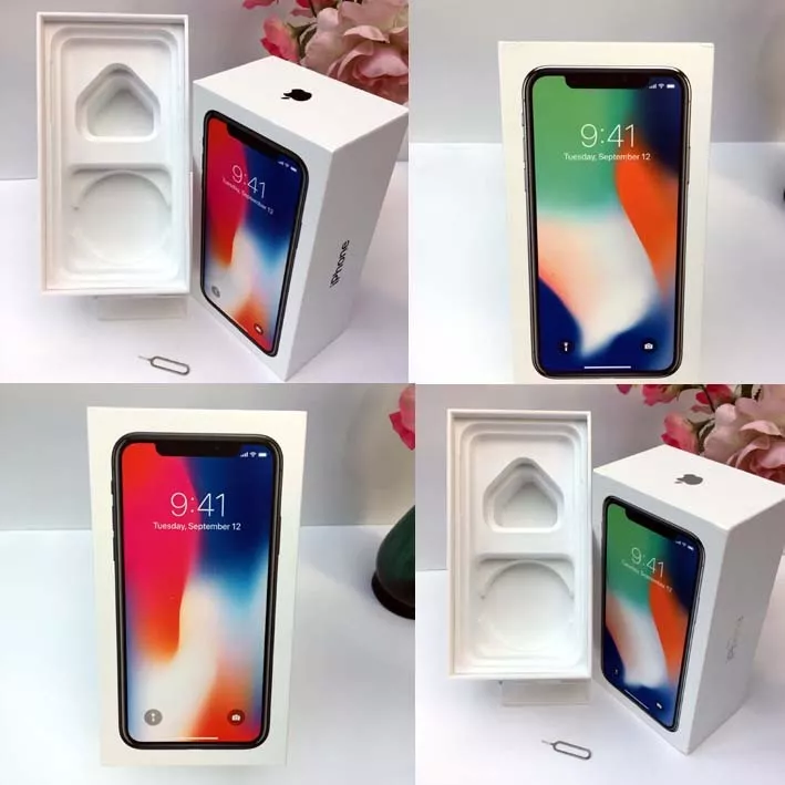 Original iPhone X box only 64GB 256GB Space Gray Silver