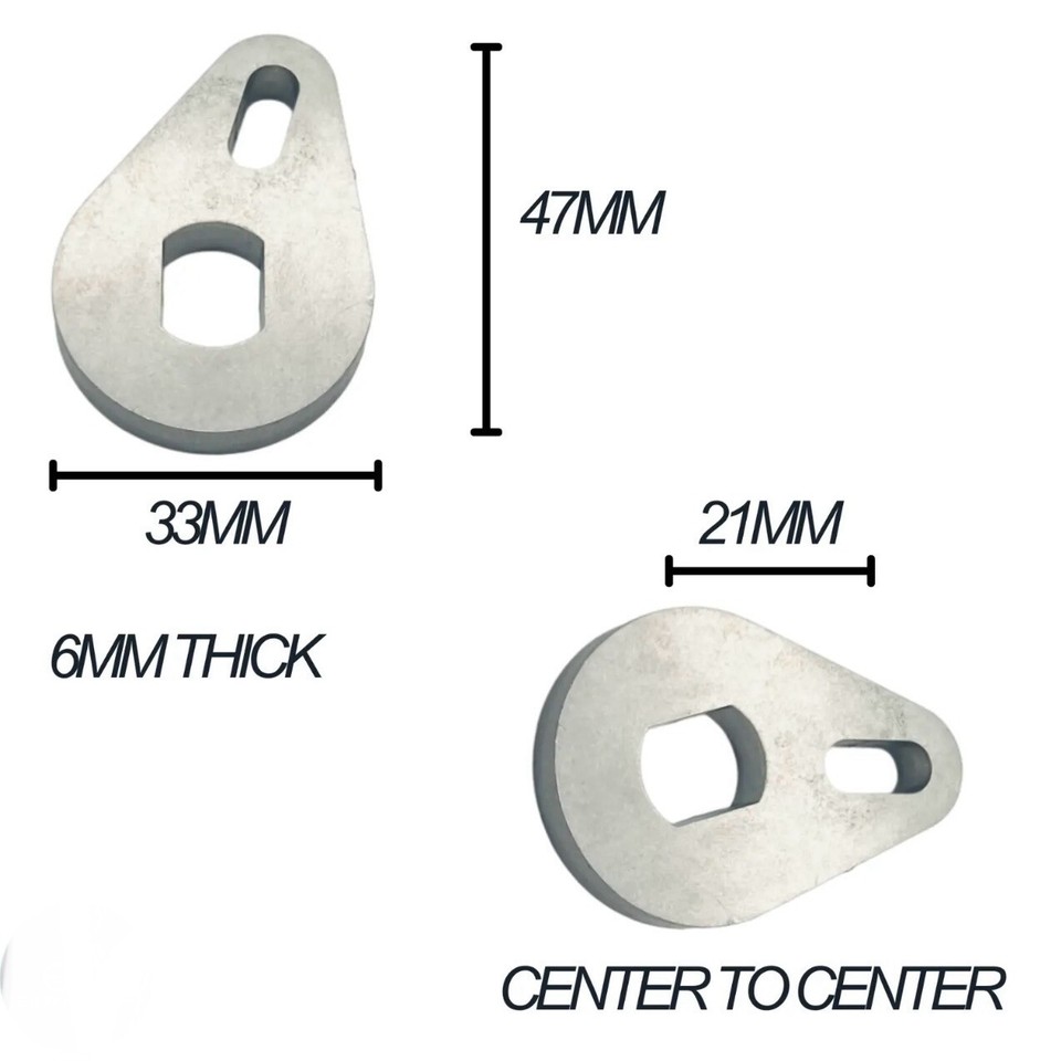 M16 Rotor Arm Universal EBike Torque Arm Washer Set Fit Rear Motor M12 M14 M16 Axle ...