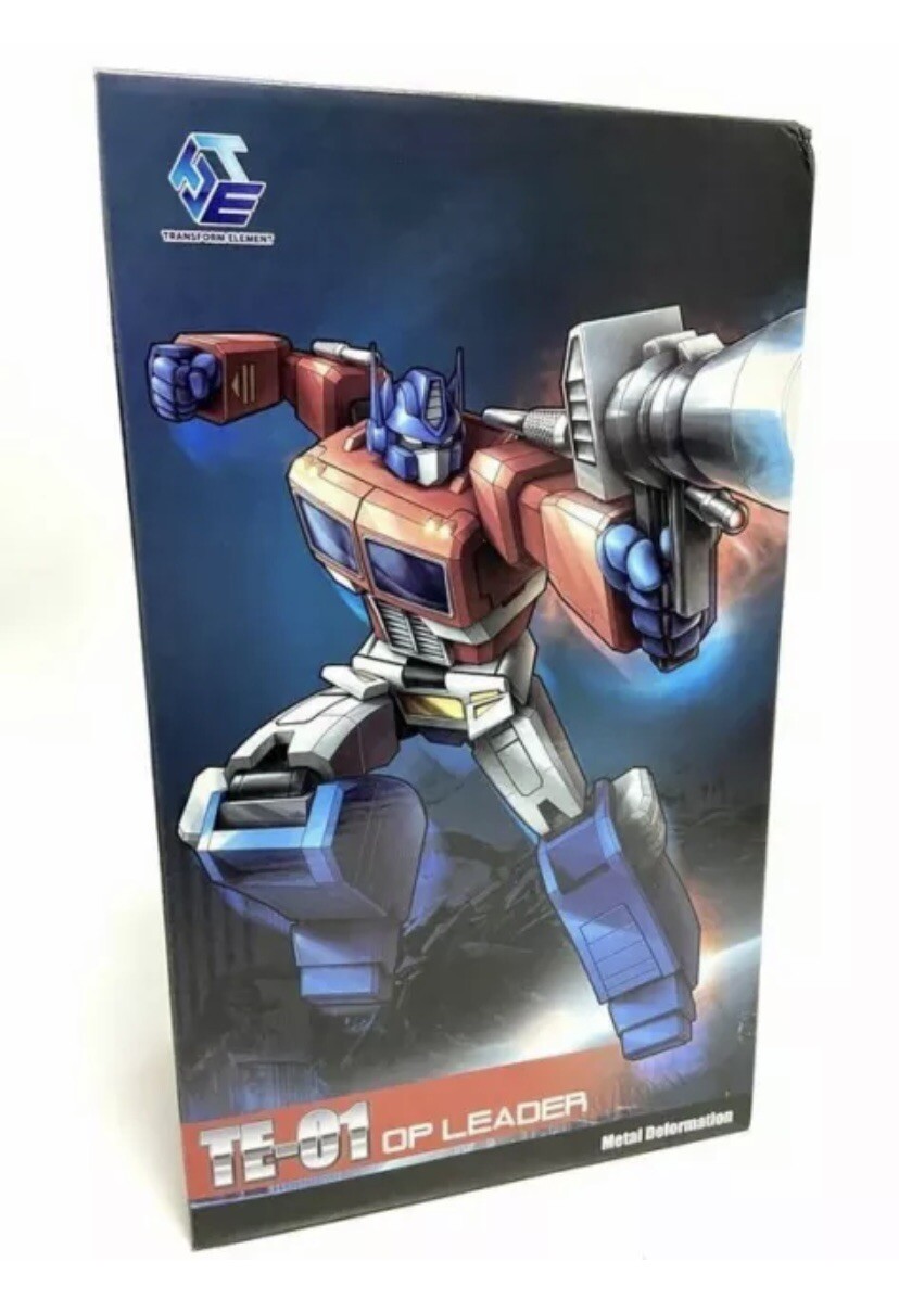 Optimus Prime Toy Transform Element TE-01 Leader OP Figure In