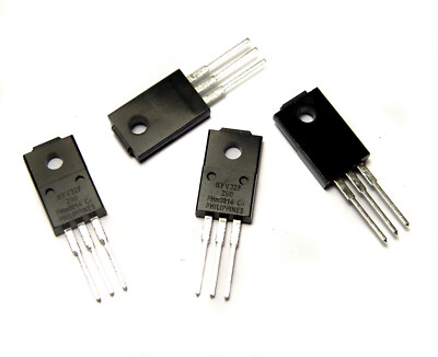 4x Philips BYV32F200 / BYV32F 200 Ultra Fast Recovery Doppel-Gleichrichter-Diode