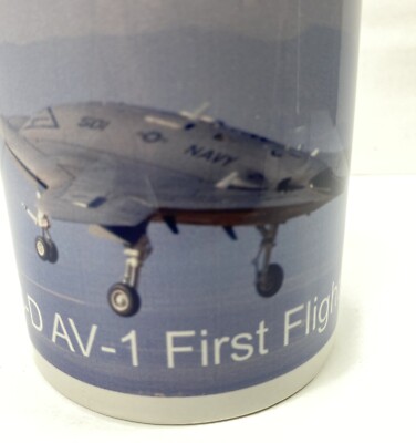 Northrop Grumman UCAS-D AV-I   First Flight 2-4-11     X-47B Coffee Mug USN Navy