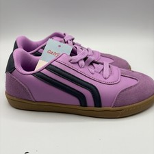 Kids Boston Retro Court Sneakers Cat  Jack Size 6 Purple Black
