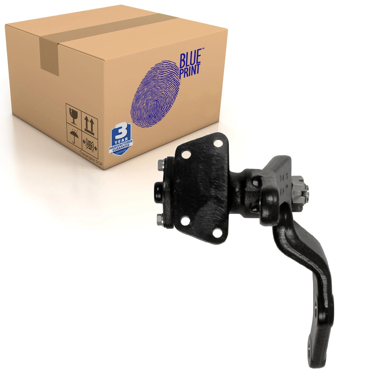 Front Right Idler Arm Inc Castle Nut & Cotter Pin Fits Nis Blue Print