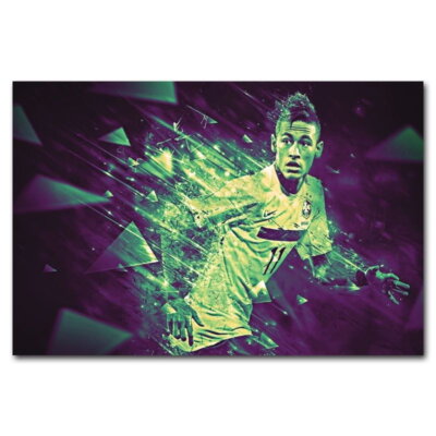 81136 Neymar da Silva Santos J?nior Sports Wall Print Poster US