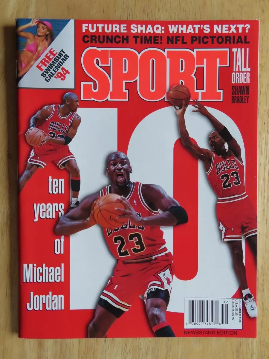 MICHAEL JORDAN December 1993 SPORT Magazine No Label CHICAGO BULLS