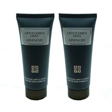 GENTLEMEN ONLY GIVENCHY HAIR & BODY SHOWER GEL DUO 2x75 ML/2.5 OZ.(PROMO SIZE) 