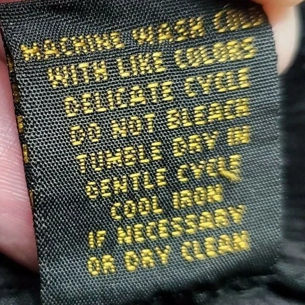 Pantalones capri de pana Grace Elements para mujer talla 8 negros Foto 3 de 4