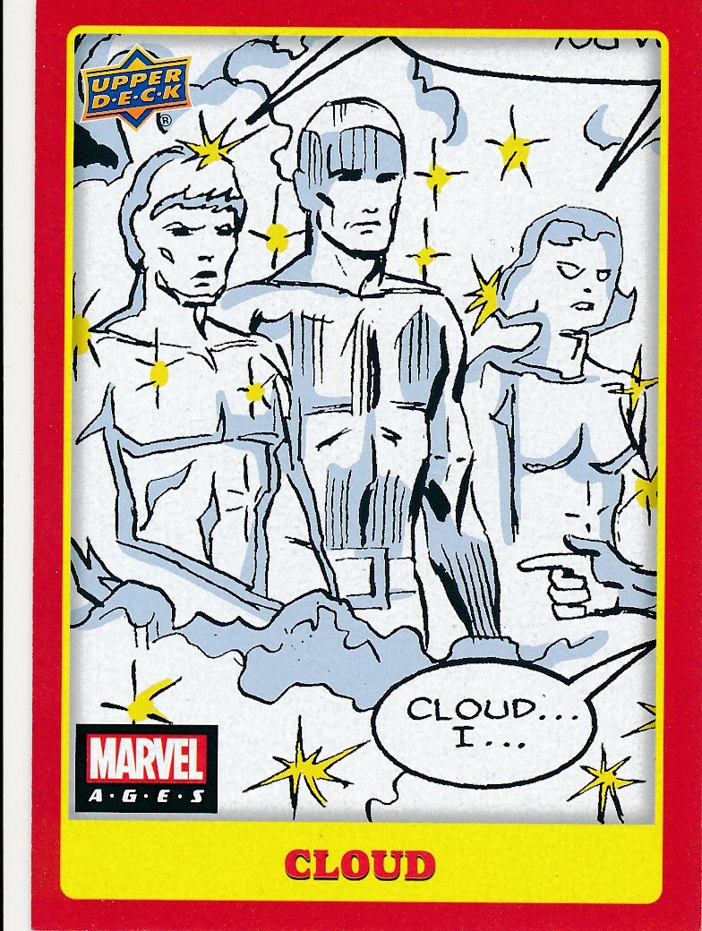 #122 CLOUD 2020 2021 Upper Deck Marvel Ages MID SP DEFENDERS