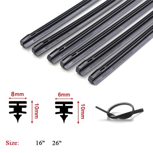 Front Wiper Blade Rubber Refills Fit for Toyota RAV4 13-2022 85214-02340 - Bild 4 von 10