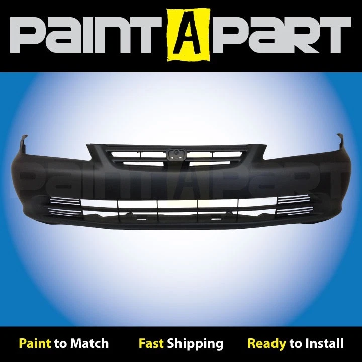 For2001 2002 Honda Accord Sedan Front Bumper Painted YR524M Naples Gold Metallic Foto 2 de 4