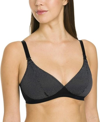 UK 40C - New Anita 'Miss Mimi' Non-Wired Nursing Drop Cup Bra Black 40C (5078)