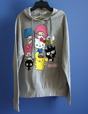 NEW Hello Kitty And Friends Hoodie Jacket Junior's Size Small Sweatshirt Sanrio